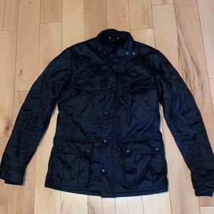 Barbour quilted Ariel black jacket (insulated).